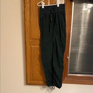 Women’s Lululemon Dark Green Dance Studio Jogger Pants